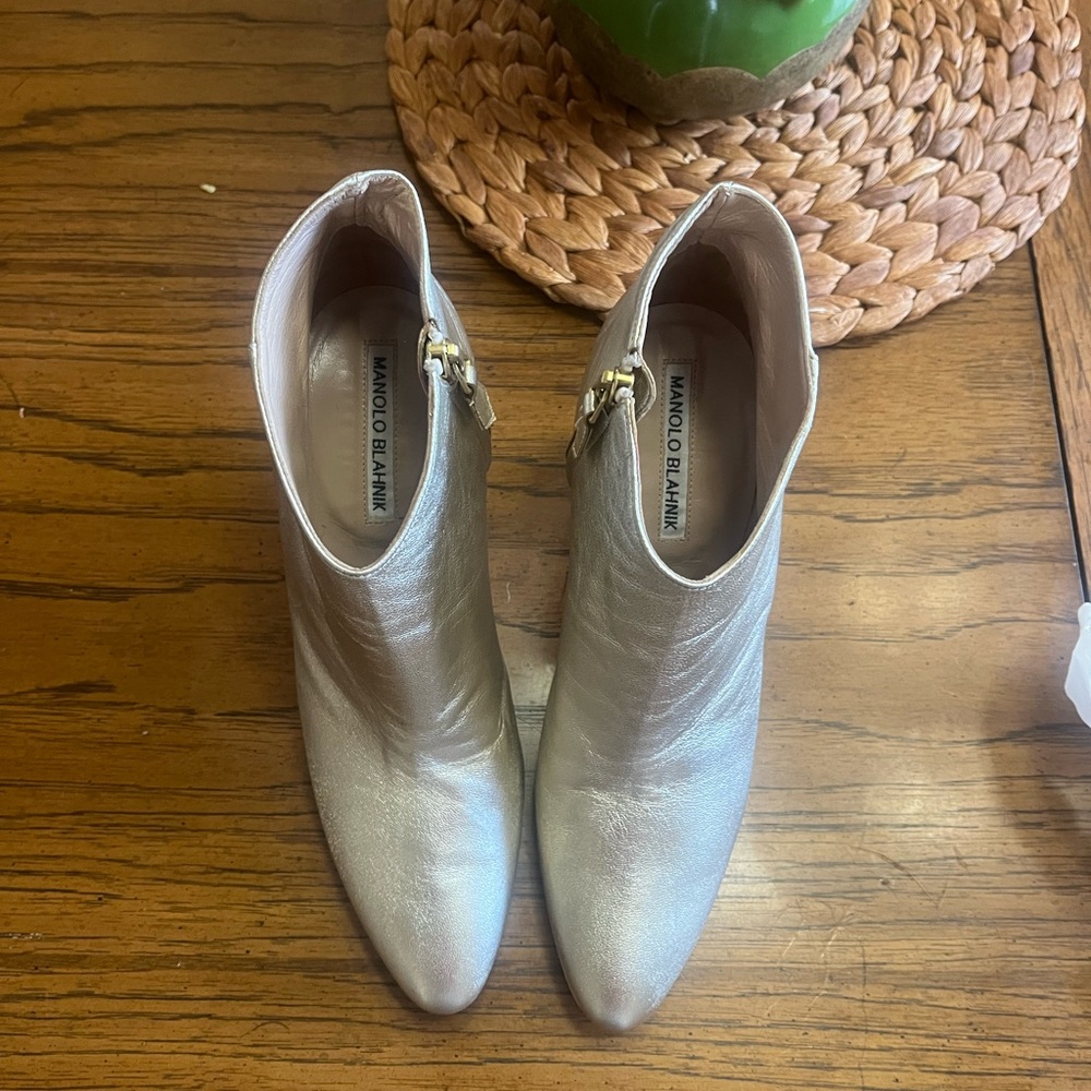 Manolo booties